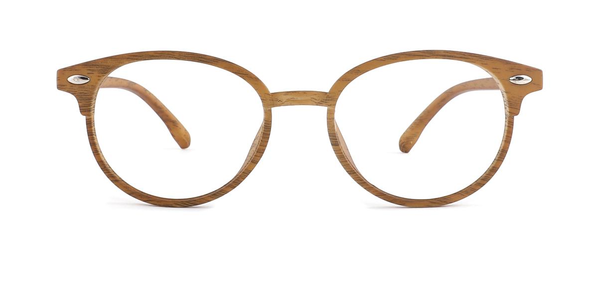 Oval Medium Eyeglasses - Yellow