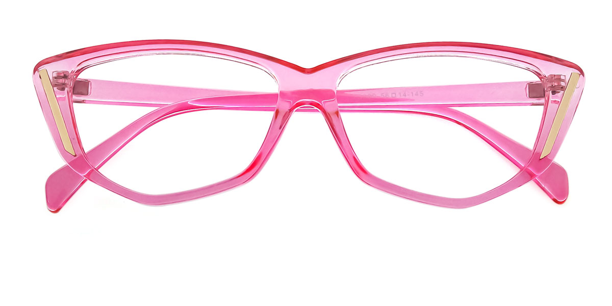 rectangular cateye frames glasses